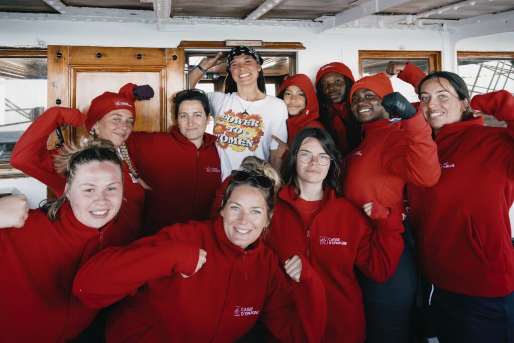 Nos jeunes d'ACTION+ sur le Belem